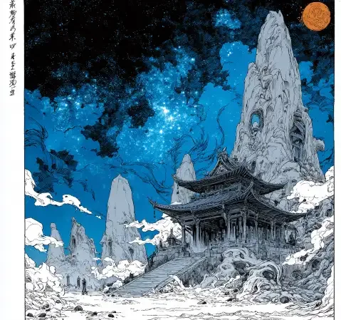 治愈漫画分区封面素材，画面明亮温暖带有生活气息